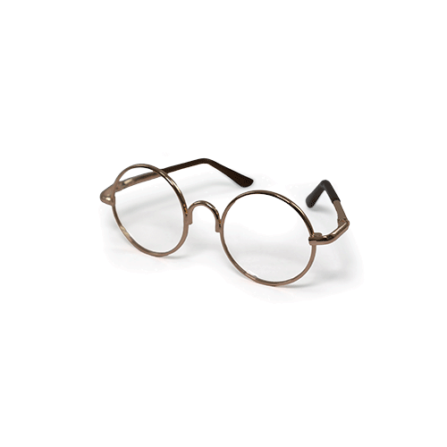 Arigurumi - Rose Gold Frame Glasses